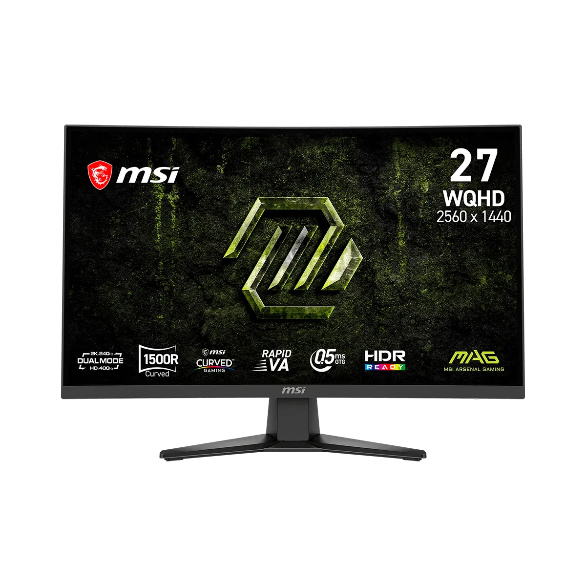 MONITOR GAMER MSI MAG 275CQDF X24, 27" WQHD VA, 240Hz, 0.5ms HDMIx2, DP, Headphone-out MONITOR GAMER MSI MAG 275CQDF X24, 27" WQHD VA, 240Hz, 0.5ms HDMIx2, DP, Headphone-out